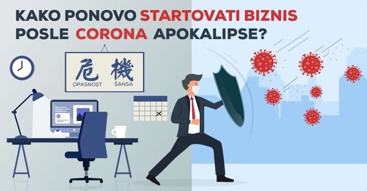 Kako ponovo startovati biznis posle Corona apokalipse, kao da se ništa nije desilo?